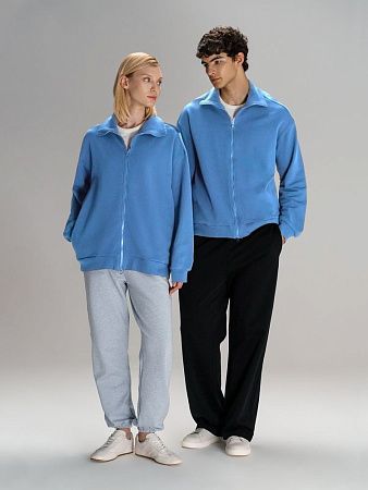 Толстовка унисекс Neofit, синяя, размер M/L