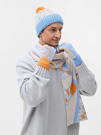 Варежки на заказ Mani, полушерсть, размер M
