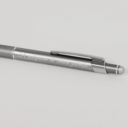 Шариковая ручка Леви (Levi), серая