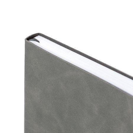 Ежедневник Nubuck Touch, недатированный, серый