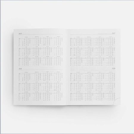 Ежедневник Prizma, недатированный, серый