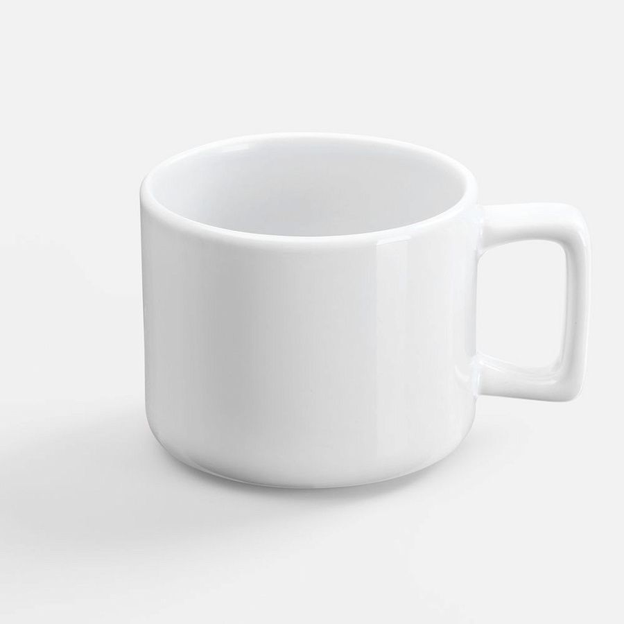 Чашка для сублимационной печати Jumbo, белая