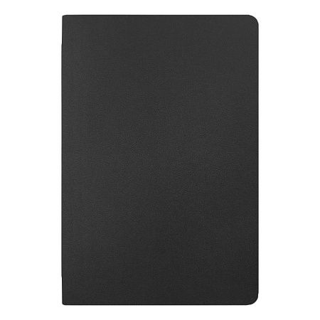 Ежедневник Flexy Velours de Soie Color А5, чернo-красный, недатированный, в гибкой обложке