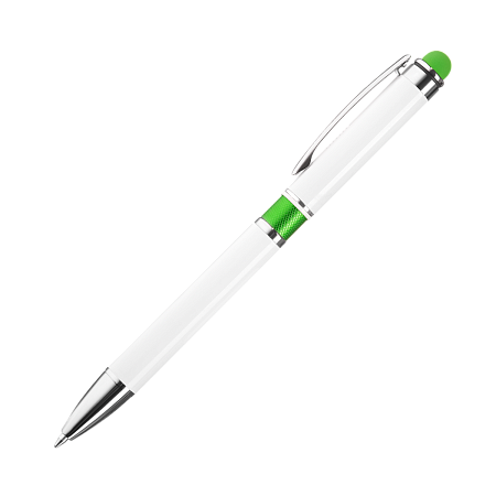 Шариковая ручка Arctic, белая/зеленая