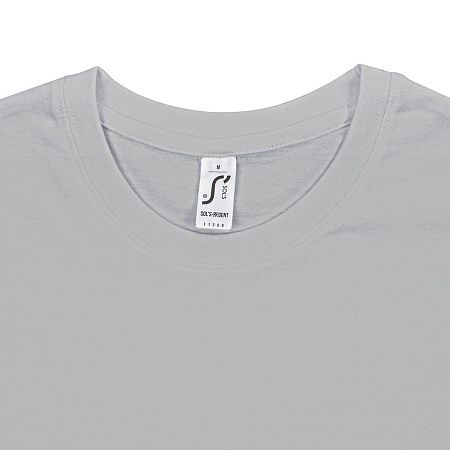 Футболка унисекс Regent 150, серая, размер M