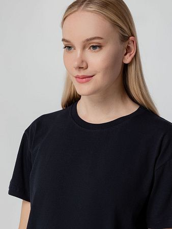 Футболка унисекс T-bolka 140, темно-синяя, размер XL
