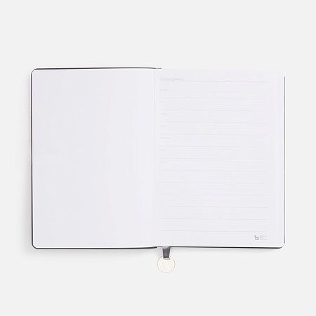 Ежедневник Lafite, недатированный, темно-серый