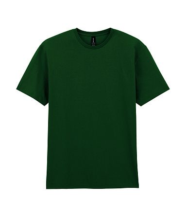 Футболка LIGHT COTTON, ТЕМНО-ЗЕЛЕНЫЙ XS