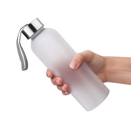 Бутылка для воды VERONA PET SOFT 550мл Серая 6262.23