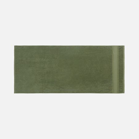 Полотенце махровое Terrychic, среднее, зеленое