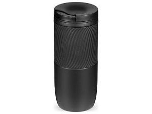 Герметичная вакуумная термокружка «Pillar», 550 мл, цвет: черный