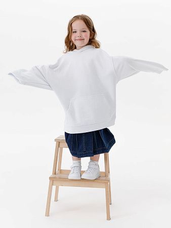 Худи детское оверсайз Houdini, белое, размер 6 лет (106-116 см)