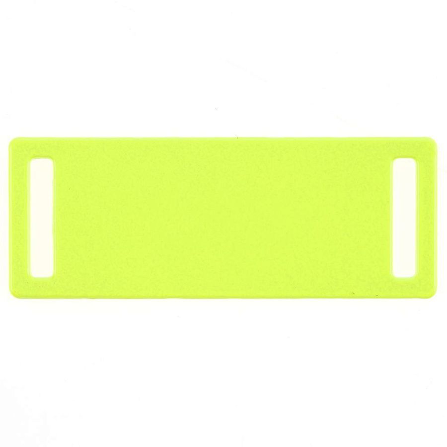 Шильдик металлический Kova, желтый неон