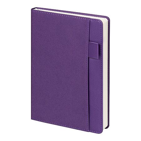 Ежедневник Smart Combi Sand А5, фиолетовый, недатированный, в твердой обложке с поролоном