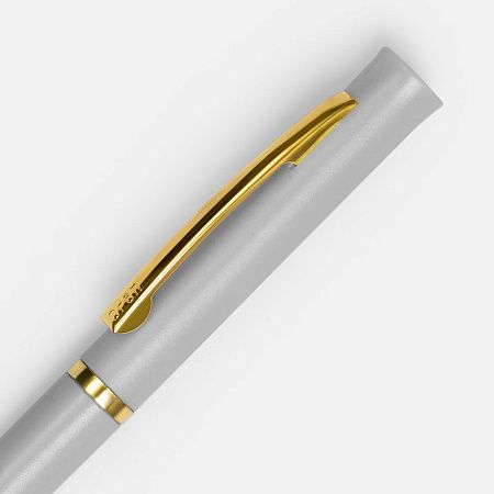 Ручка шариковая Euro Gold, серая
