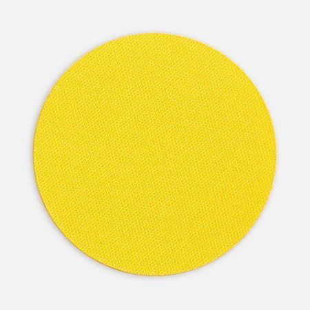 Наклейка тканевая Lunga Round, M, желтая