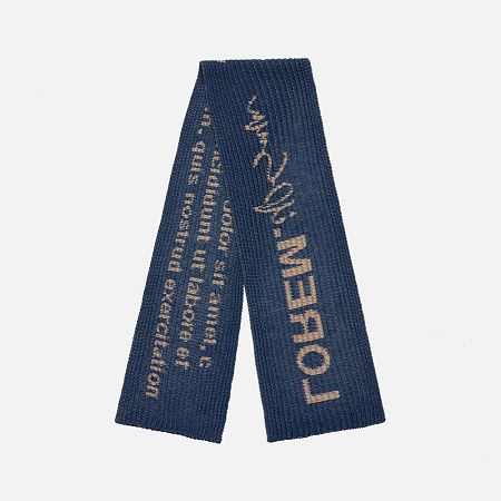 Шарф на заказ InRib Grand, XXXL, полушерсть