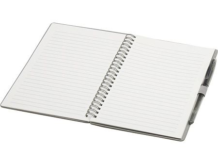 Блокнот А5 «Slate» с шариковой ручкой