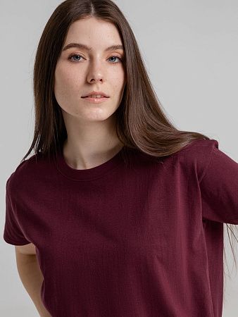 Футболка Imperial 190, бордовая, размер L