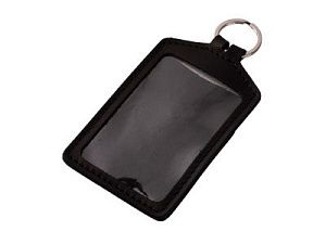 Бейдж для пропуска, цвет: черный