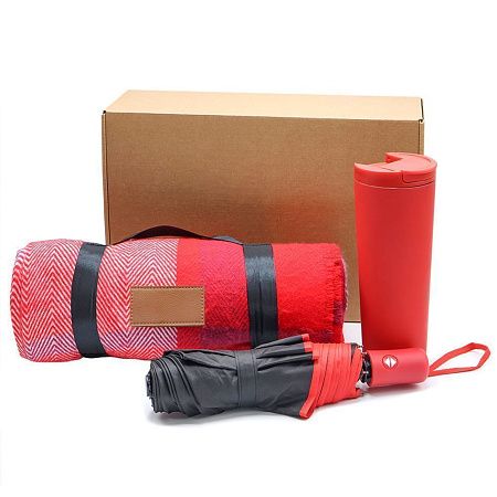 Подарочный набор AUTUMN MOOD, красный