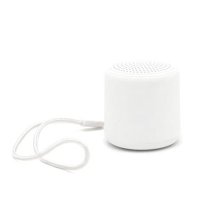 Беспроводная Bluetooth колонка Music TWS софт-тач, белый