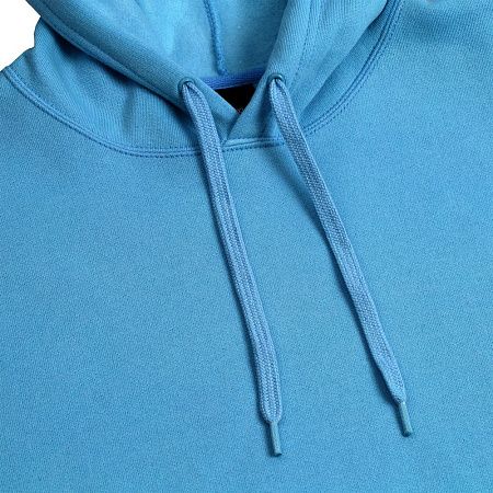 Толстовка с капюшоном Slam 320, бирюзовая, размер XS
