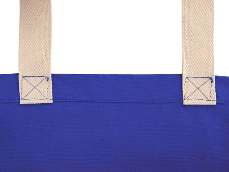 Сумка «Donny» из  хлопка 250г/м2 с донной складкой и парусиновыми ручками