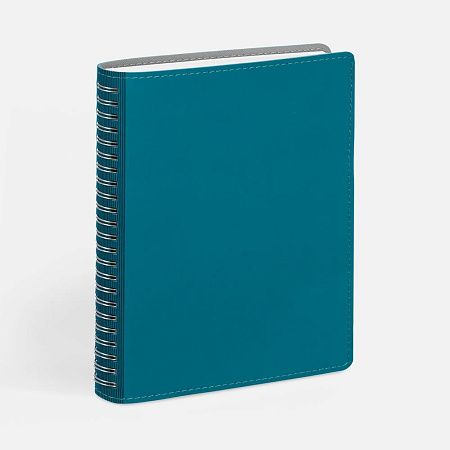 Ежедневник Spring Shall, недатированный, бирюзовый