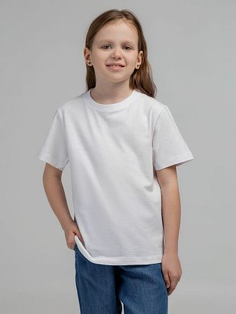 Футболка детская Regent Kids 150, белая, размер 8 лет (118-128 см)