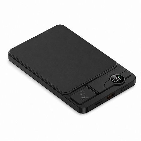 Внешний аккумулятор c беспроводной зарядкой Superb, 5000 mAh, черный