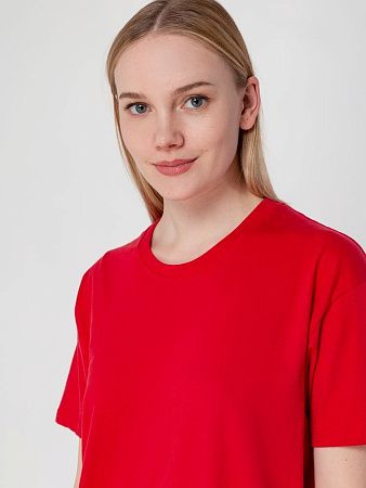 Футболка унисекс Regent 150, красная, размер 4XL