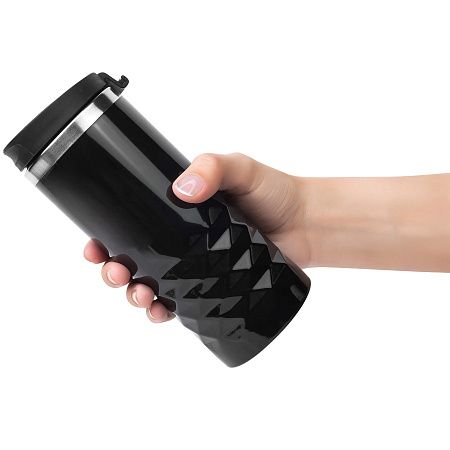 Термокружка NEXT COLOR 350мл. Черная с черной крышкой 6040.08