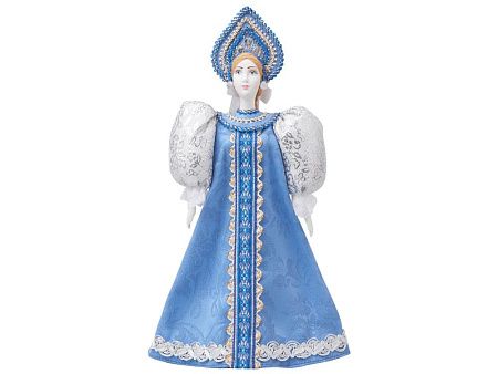 Подарочный набор: кукла фарфоровая, мёд с миксом из орехов