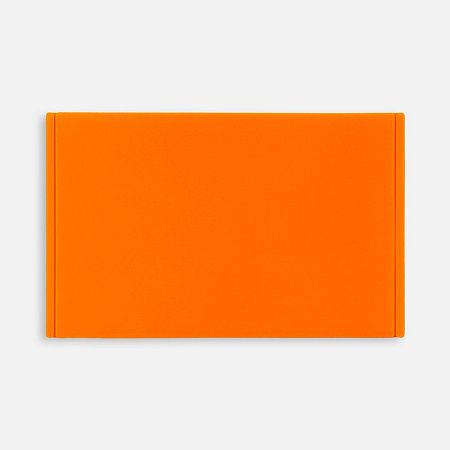 Лейбл из ПВХ Dzeta, ХL, оранжевый неон