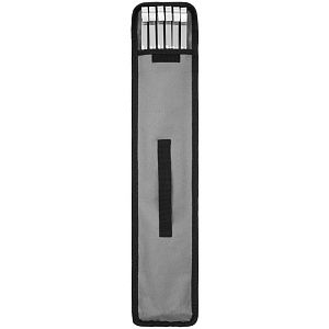 Набор шампуров в чехле Bower, ver.2, серый