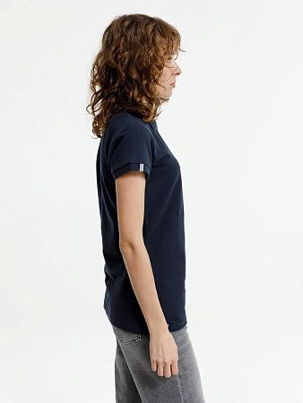 Рубашка поло женская Virma Premium Lady, темно-синяя, размер L