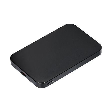 Внешний аккумулятор Artex PD 5000mAh с функцией беспроводной зарядки 15W, черный