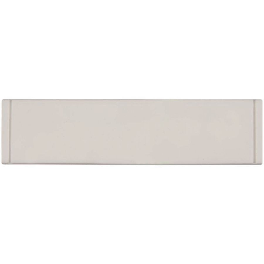 Лейбл из ПВХ Dzeta, S, белый