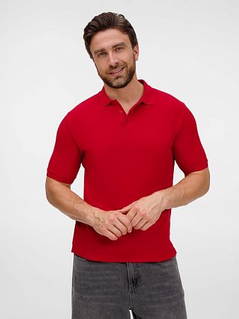 Рубашка поло унисекс Upswing, красная, размер 3XL