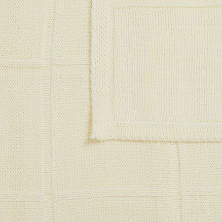 Плед Chainfield, белый (молочный)