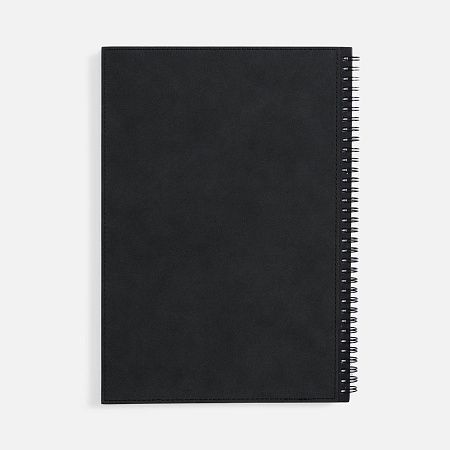 Ежедневник Notera Maxi, недатированный, черный