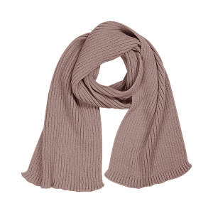 Шарф Форгес (Forges) вязаный, коричневый
