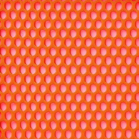 Заготовка из крупной сетки Rete, M, оранжевый неон