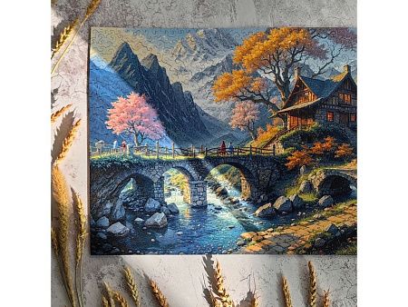 Деревянный пазл «Wonderhouse»