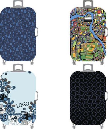 Чехол на чемодан Kansi на заказ, неопрен