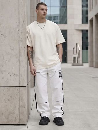 Футболка Oversize Premium 210, молочно-белая, размер XL