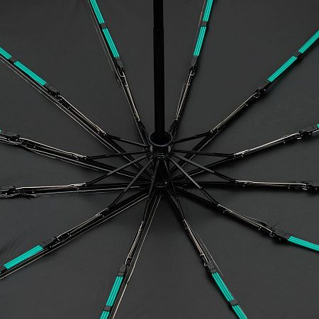 Зонт складной с УФ-защитой Ribstar, бежевый