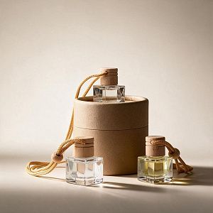 Набор автоароматов в тубусе «Boho 3», цвет: прозрачный