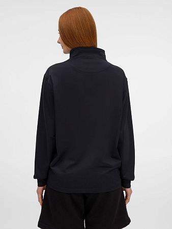 Свитшот на молнии Morfiss, черный, размер XS/S